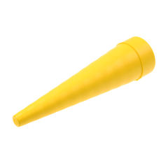 Verschlussstopfen universal  GelbPVC-konisch für Rohre von 12-43 mm Farbe gelb