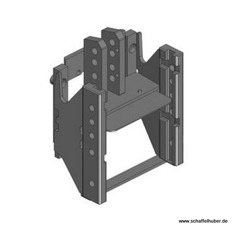 Lagerbock HVLB,W= 335 S30,Massey Ferguson 6200 6400 Dyna-4/6, 6600 AGCO-Grau    