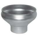 Couloir à lait avec grilles en aluminium ∅ 30 cm KAMER