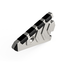 Nez de contre-sep Gauche carbure équerres et renfort acier pour charrue LEMKEN 3401903 adaptable