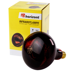 Ampoule infrarouge IR 150 W rouge - HORIZONT