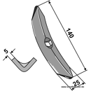 Gareschar RG00019935 Rau - Kverneland