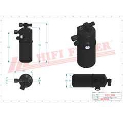 Deshydrateur Climatisation adaptable HIFI FILTER DYH50014