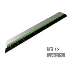 Mise de soc Gauche à souder carbure et rechargement TOUTES MARQUES 596x70 mm adaptable