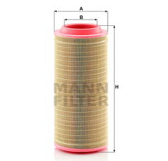 MANN  Luftfiltereinsatz C257103