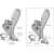 Soc droit carbure 117 mm pour semoir BOURGAULT adaptable