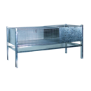 Cage d'élevage pour poussins et cailles 100 x 60 x 50 cm - UKAL