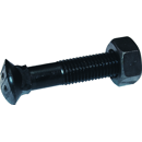 Boulons tête fraisée ovale brut KONGS 10 x 45 mm (Vendu par 50)