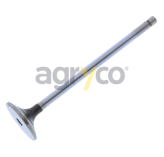 Soupape d'admission Ø 36.50 x 7.00 mm - l 135.70 mm - 30 ° pour téléscopique MANITOU 797219 adaptable