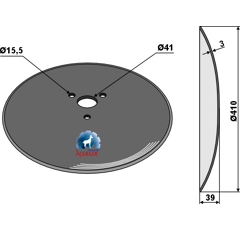 Disque houblon Ø 410 mm adaptable - BlackSteel©
