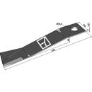 Couteau pour broyeur MC CONNEL 0622010330 adaptable - Blacksteel©