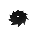 Disque de protection récolte gauche 500 mm pour bineuse STEKETEE 41821318 adaptable - BlackSteel©