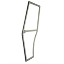 Cadre de porte gauche pour tracteur MASSEY FERGUSON 3478235M92 adaptable