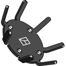 Antriebsstern für Fingerhacke Ø250mm - K.U.L.T