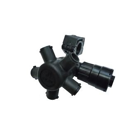 Porte buse Pentajet anti-goutte à air Viton droit Ø22 perçage 10 mm | HARDI-EVRARD