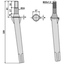 Kreiseleggenzinken - rechts / links= RH 5 B RH5BSEIMA RH  Seima