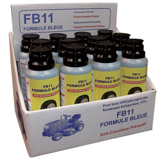 Bombe liquide anti crevaison 250 ml FB11 formule bleue pour tracteur adaptable