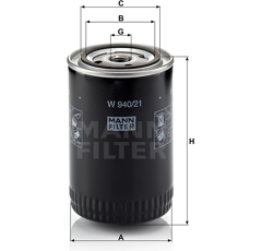 MANN  Schmierölwechselfilter W94021