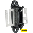 Lot de 2 isolateurs de blocage avec plaque raccordement inox - PATURA