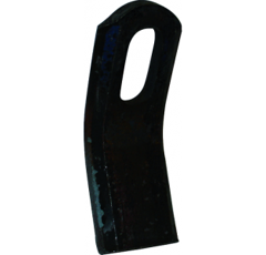 Schlegelmesser verstärkt ROUSSEAU 40X6X96 Ø13x26 DEB40E6 - Nachbau