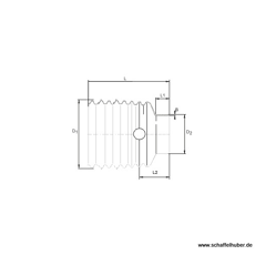 Schutztrichter SC 22 1043810 - Walterscheid