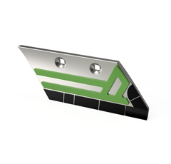 Soc de rasette Droit carbure et rechargement pour charrue KVERNELAND KK056873R adaptable