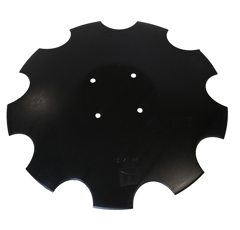 Disque crénelé ∅460x4 pour déchaumeur AMAZONE XL043 adaptable - Blacksteel©
