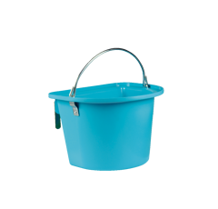 Mangeoire 14 L avec crochets en métal et anse - HORIZONT