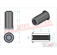 Filtre à air adaptable HIFI FILTER SA11751