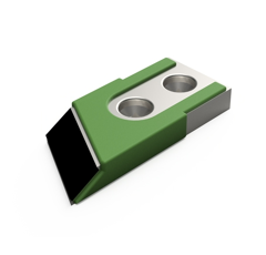 Pointe biais Droite à boulonner carbure et rechargement MICHEL adaptable