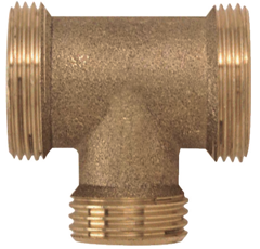 Te laiton filete male 08 x 13 mm