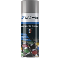 Peinture de finition Gris métal MANITOU aérosol 400ml| LACAGRI