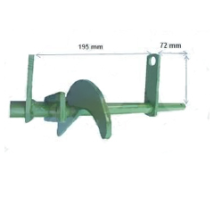Arbre pour presse à balle JOHN DEERE AE38614 adaptable