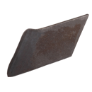 Pointe à souder droite pour charrue 185 x 70 x 8mm adaptable