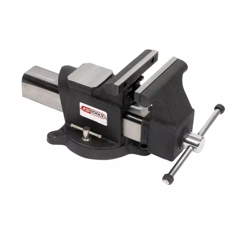 Etau à mors parallèles 125 mm avec base tournante | KS TOOLS