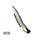 Pointe pour fissurateur carbure et rechargement KONGSKILDE adaptable