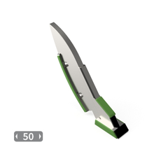 Pointe pour fissurateur carbure et rechargement KONGSKILDE adaptable