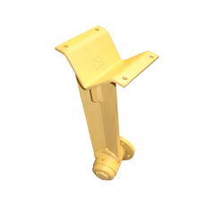 Verstärkter Scheibenhalter hinten 80 x 80 mm – Nachbau  