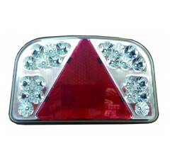 Feu LED gauche blanc/rouge 4 fonctions - 12 V
