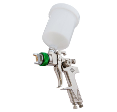 Niederdruck-Lackierpistole HVPL,2 bar Arbeitsdruck,2,0 mm Düse,600 ml Fließbecher       