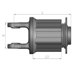 Sternratsche - BN4L0438120 1 3/8" Z6 Ziehverschluss Benzi