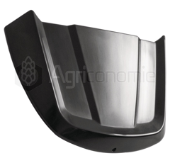 Rétroviseur bombé 190 x 109 x 18 mm pour machine agricole adaptable