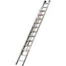 Echelle coulissante 2 plans - 18 échelons - 5,20 m/9,12 m jusqu'à 10,02 m