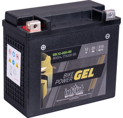 Motorradbatterie 12 V 20 AH Starterbatterie GEL1220HBS
