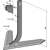 Stiel mit Schar 650mm - 405665 / 41820271 | Steketee - Nachbau