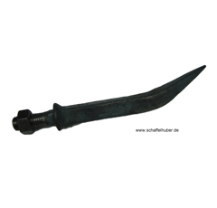 Eggenzinken, gebogen N18190GEB 