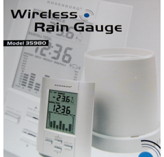 Wetterstation - Drahtlos - mit Regenmesser