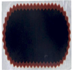 Rustine pneu 150 x 75 mm adaptable (Vendu par 10)