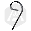 Dent nue 45 x 10 mm pour niveleuse 300671 adaptable