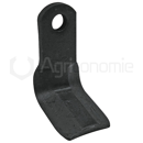 Couteau équerre pour broyeur 112x40mm AEDES adaptable 